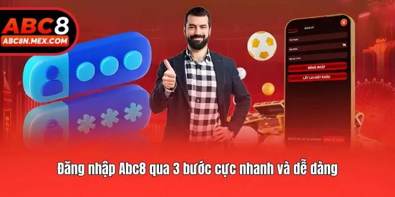 Đăng nhập Abc8 qua 3 bước cực nhanh và dễ dàng