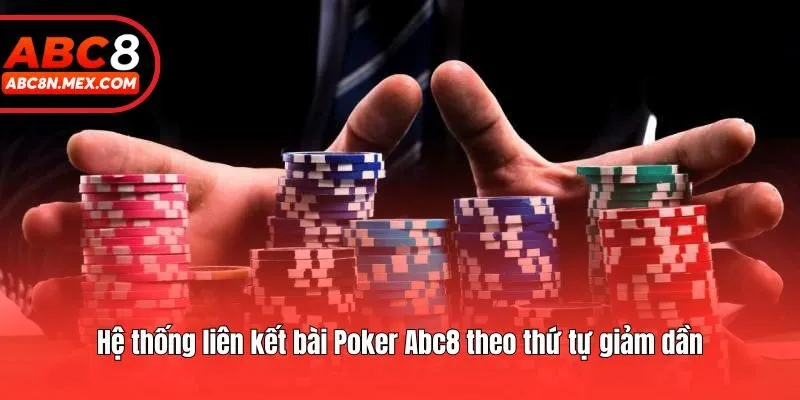Hệ thống liên kết bài Poker Abc8 theo thứ tự giảm dần